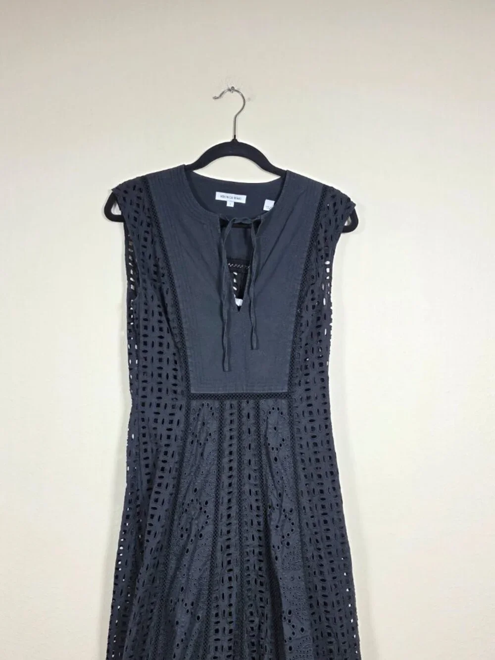 Veronica Beard Alina Dress 100% Cotton Size 2 MSRP $698 - Picture 6 of 12